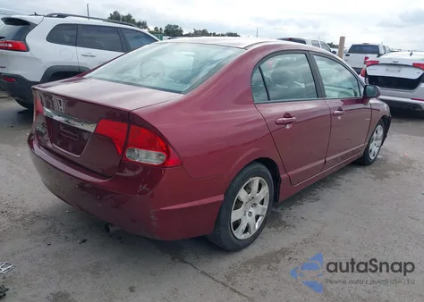2010 Honda Civic Lx z USA, uszkodzony, nr VIN 19XFA1F51AE025062